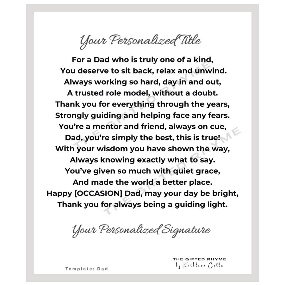 Poem for Dad - Image 2