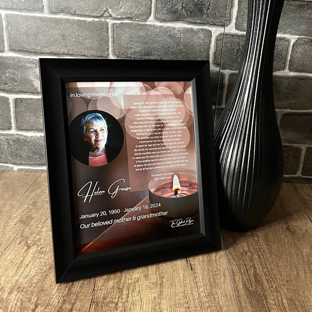 Fully Custom Memorial Poem - Image 5