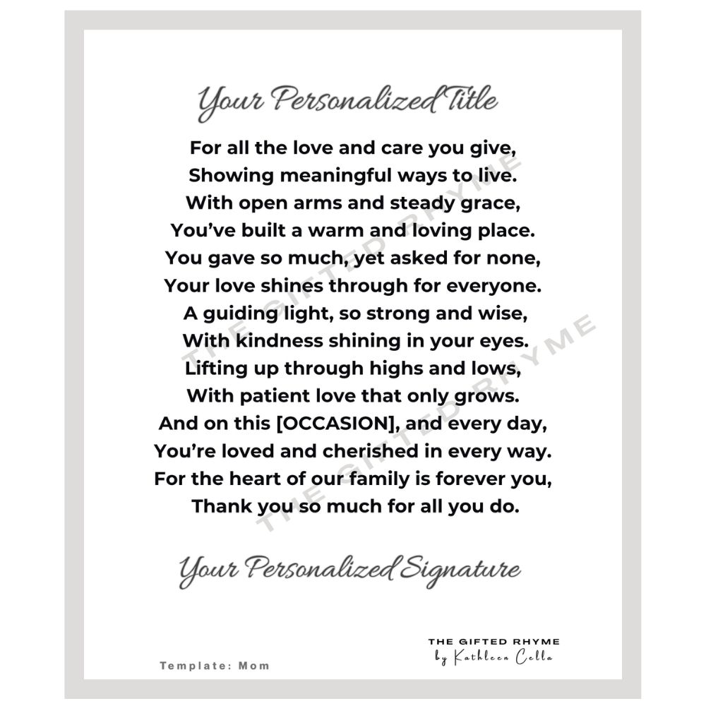Poem for Mom - Image 2
